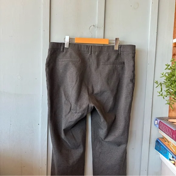 Quince Ultra-Stretch Ponte Bootcut Pants Charcoal Flare XL - Picture 8 of 11